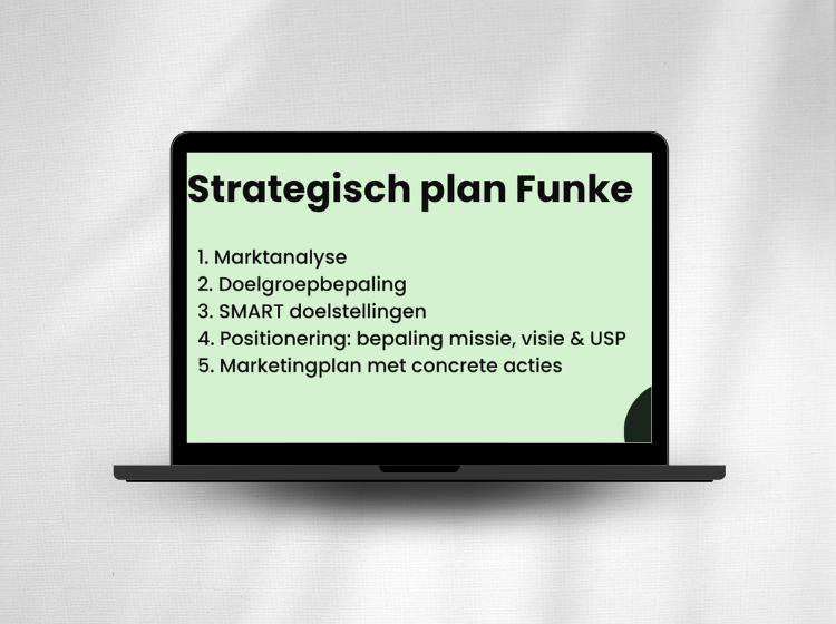 Strategisch marketingplan - Funke